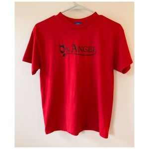90s ‘0% angel’ graphic tee by dae.